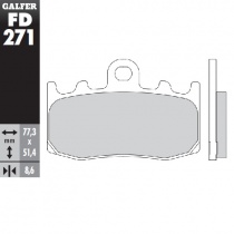 Колодки тормозные Galfer FD271G1370