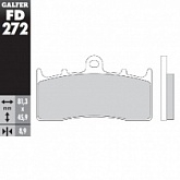 Колодки тормозные Galfer FD272G1370