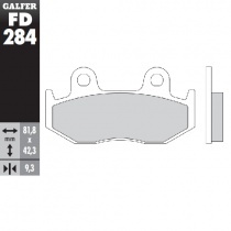 Колодки тормозные Galfer FD284G1054