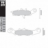 Колодки тормозные Galfer FD319G1397