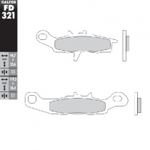 Колодки тормозные Galfer FD321G1397
