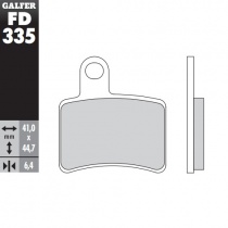 Колодки тормозные Galfer FD335G1805