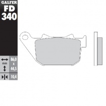 Колодки тормозные Galfer FD340G1371