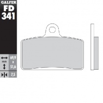 Колодки тормозные Galfer FD341G1054
