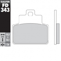 Колодки тормозные Galfer FD343G1054