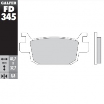 Колодки тормозные Galfer FD345G1054