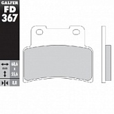 Колодки тормозные Galfer FD367G1054