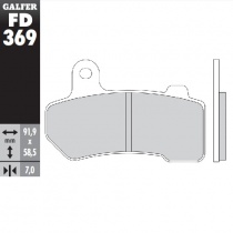 Колодки тормозные Galfer FD369G1370