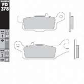 Колодки тормозные Galfer FD378G1397