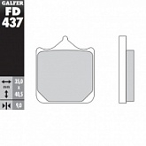 Колодки тормозные Galfer FD437G1375