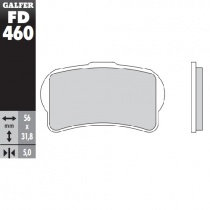 Колодки тормозные Galfer FD460G1054