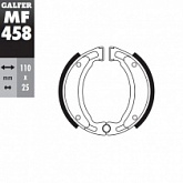 Колодки тормозные Galfer MF458G2165