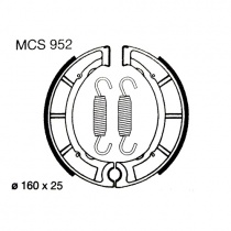 Колодки тормозные TRW Lucas MCS952
