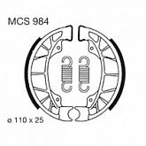 Колодки тормозные TRW Lucas MCS984
