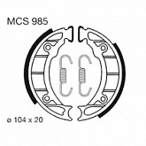 Колодки тормозные TRW Lucas MCS985