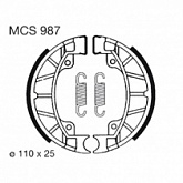 Колодки тормозные TRW Lucas MCS987