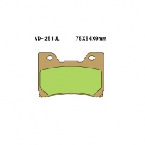 Колодки тормозные Vesrah VD-251JL