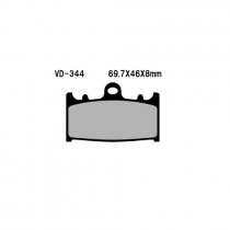 Колодки тормозные Vesrah VD-344