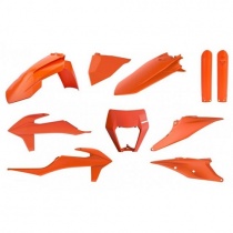 Комплект пластика Polisport 91041 Orange