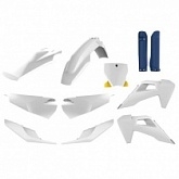 Комплект пластика Polisport 91098 White/Blue