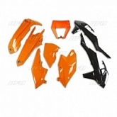 Комплект пластика UFO KTKIT523-999 Orange/Black