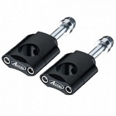 Кронштейны крепления руля мотоцикла Accel BM-371 28 Black h42 M12