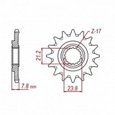 Звезда передняя MTX Parts 10H-1344-13