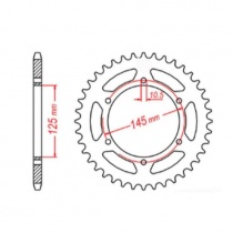 Звезда задняя MTX Parts 11-1M1-48