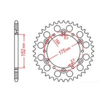 Звезда задняя MTX Parts 11-2H0-50