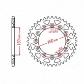 Звезда задняя MTX Parts 11-428/2-41