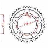 Звезда задняя MTX Parts 11-MW3-40