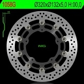 Диск тормозной NG 1058G