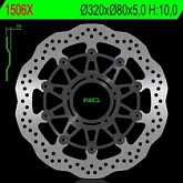Диск тормозной NG 1506X