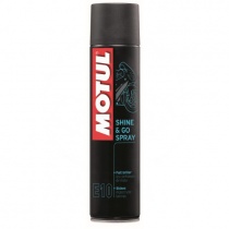 Очиститель и восстановитель блестящих поверхностей Motul E10 Shine & Go (400мл)