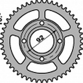 Звезда задняя PBR 4432.45 F