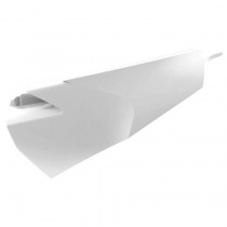 Пластик бокового номера Polisport 8423100006 White
