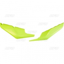 Пластик бокового номера UFO HU03392DFLU Yellow