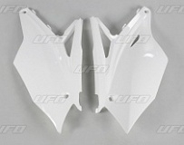 Пластик бокового номера UFO KA04737-047 White