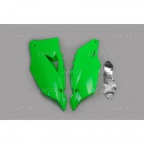 Пластик бокового номера UFO KA04752AFLU Green