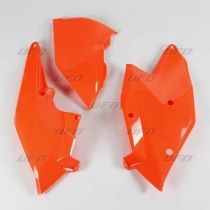 Пластик бокового номера UFO KT04062FFLU Orange