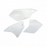 Пластик бокового номера UFO SU03979-041 White