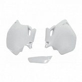 Пластик бокового номера UFO YA03866-046 White