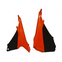 Пластик корпуса воздушного фильтра Polisport 8454300001 Orange/Black