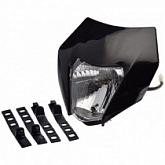 Пластик обтекателя переднего Motorace Black