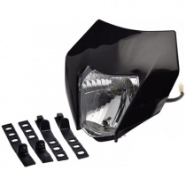 Пластик обтекателя переднего Motorace Black