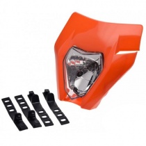 Пластик обтекателя переднего Motorace Enduro Orange