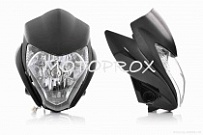 Пластик обтекателя переднего Motorace Honda CD300R AT-9 Black