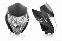 Пластик обтекателя переднего Motorace Honda CD300R AT-9 Black
