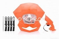 Пластик обтекателя переднего Motorace Orange