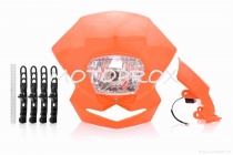 Пластик обтекателя переднего Motorace Orange